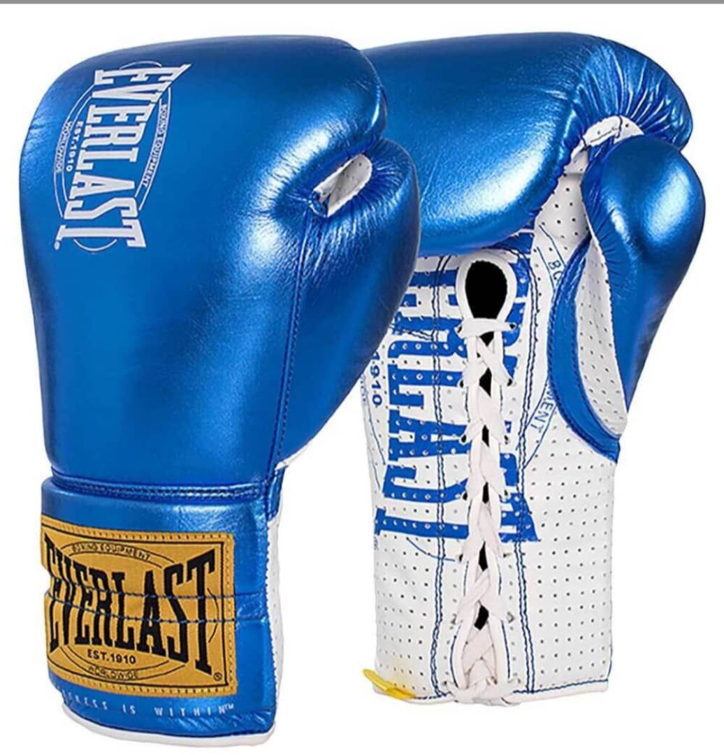 دستکش بوکس چرم بندی اورلست Everlast 2200