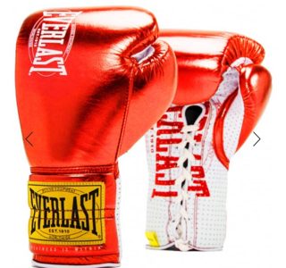 دستکش بوکس چرم بندی اورلست Everlast 2200